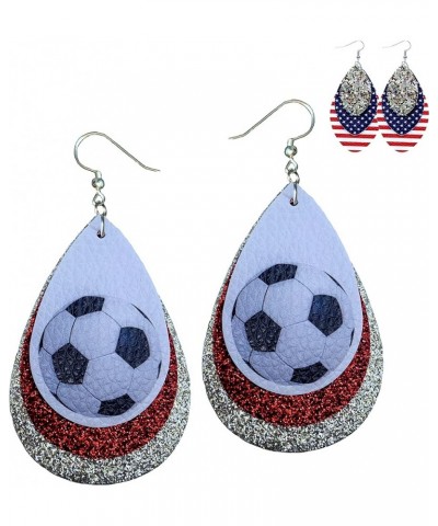 Soccer Earrings for Women - Soccer Jewelry for Girls - Soccer Jewelry for Mom - Soccer Ball Earrings - Earrings for Soccer Mo...