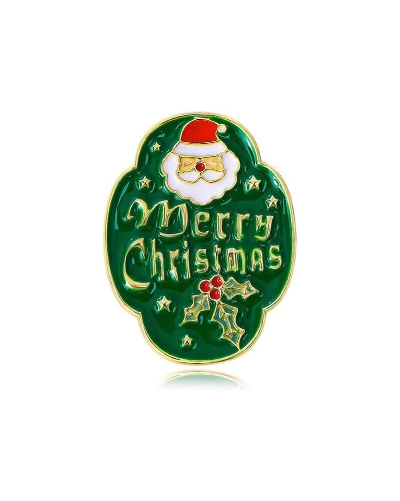 Christmas Pins for Backpacks Kawaii Santa Cat Cute Enamel Brooches Button Pins Accessories Novelty Cartoon Funny Badges Cloth...