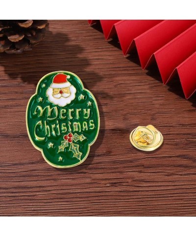 Christmas Pins for Backpacks Kawaii Santa Cat Cute Enamel Brooches Button Pins Accessories Novelty Cartoon Funny Badges Cloth...