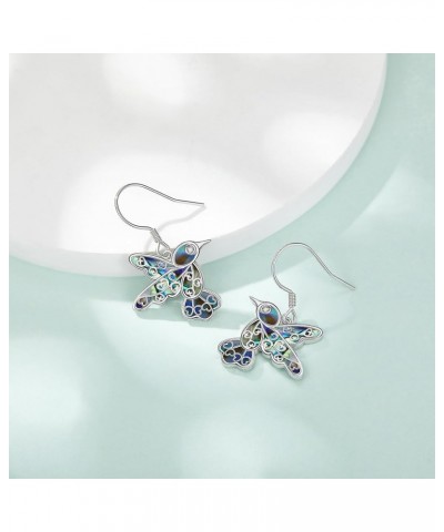 Tulip/Hummingbird Earrings Sterling Silver Tulip Earrings Hummingbird Jewelry Tulip Gifts for Women Girls Hummingbird $13.04 ...