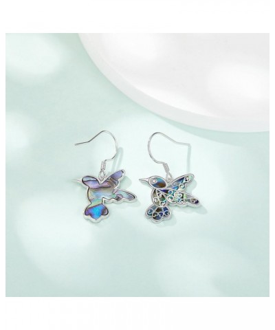 Tulip/Hummingbird Earrings Sterling Silver Tulip Earrings Hummingbird Jewelry Tulip Gifts for Women Girls Hummingbird $13.04 ...