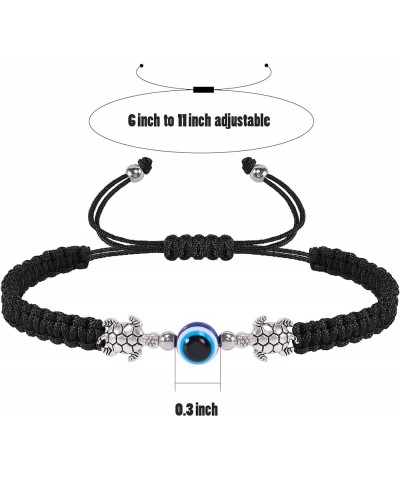 Evil Eye Bracelets for Women Men Handmade Braided Kabbalah Good Luck Bracelet Rope Cord Thread Friendship Bracelet Adjustable...