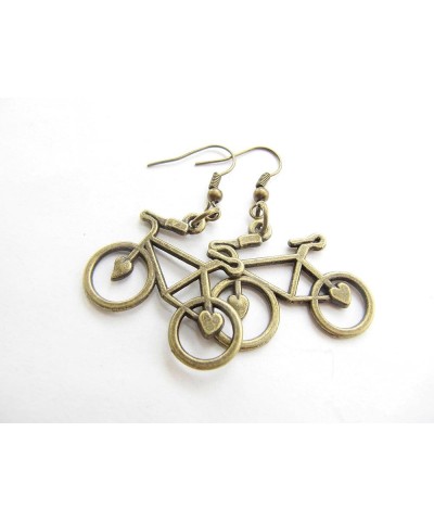 Bicycle Earrings - Bike Earrings - Bike Lover - Dangle Bike Earrings - Road Bike Earrings - Bike Jewelry - Cyclist Earrings A...