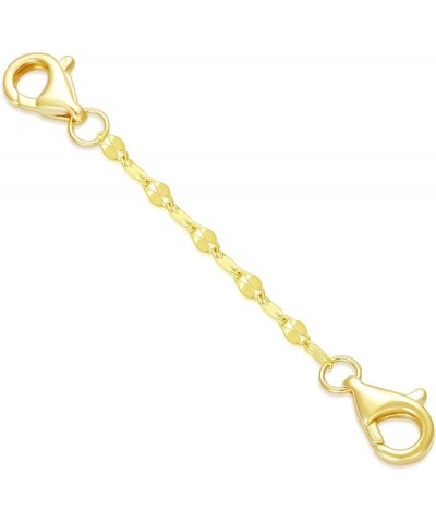 14k Gold 1"/1.5"/2"/2.5"/3"/4"/5"/6" Necklace Bracelet Extender Chain, Necklace Extender Gold 14k, Durable Removable Gold Cha...