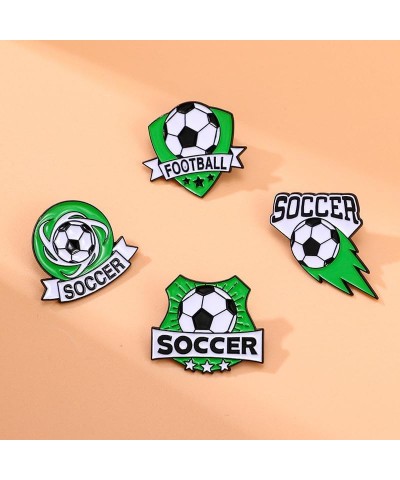 Love Football Game Play To Win Soccer Enamel Pin and Brooches 10 $8.43 Brooches & Pins