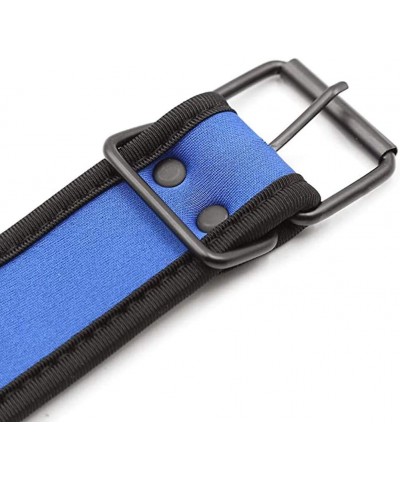 Neoprene Puppy Custom Choker Collar for Men Women Blue $7.64 Necklaces