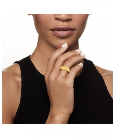 Italian 14kt Yellow Gold Shrimp Ring $120.70 Rings