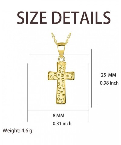 Cross Necklace for Women, Dainty Gold Necklace Cute Tiny Cross Pendant Necklace Simple Cross Necklace Everyday Gifts for Girl...