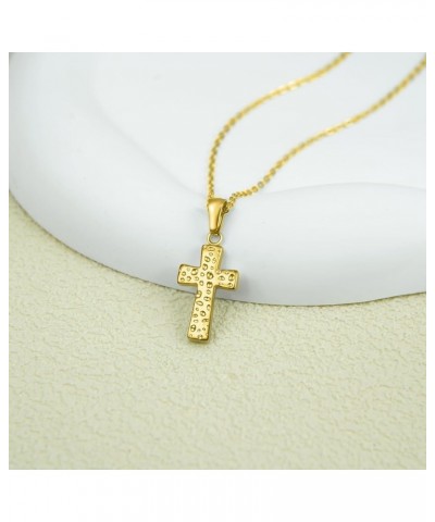 Cross Necklace for Women, Dainty Gold Necklace Cute Tiny Cross Pendant Necklace Simple Cross Necklace Everyday Gifts for Girl...