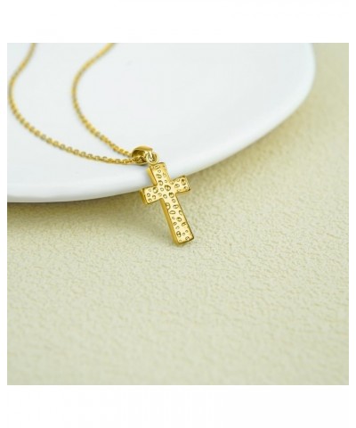 Cross Necklace for Women, Dainty Gold Necklace Cute Tiny Cross Pendant Necklace Simple Cross Necklace Everyday Gifts for Girl...