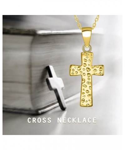 Cross Necklace for Women, Dainty Gold Necklace Cute Tiny Cross Pendant Necklace Simple Cross Necklace Everyday Gifts for Girl...