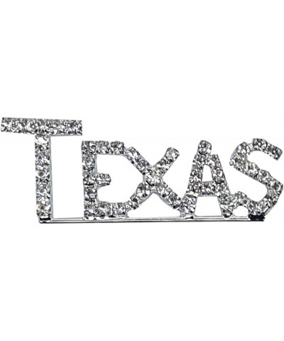 USA States Theme Gift Bling Rhinestone Texas State Brooch Word Pin Jewelry color $12.44 Brooches & Pins