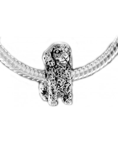 EvesErose Silver "POODLE GOLDEN DOODLE" Bead Sterling Charm Fits Pandora & Similar Bracelets $19.20 Bracelets