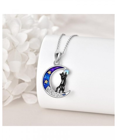 Sterling Silver Fox/Cat/Owl/Dog/Penguin/Hummingbird Necklace Heart Animals Pendant Jewelry Christmas Gifts for Women Girls Wi...