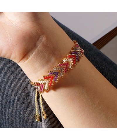 Boho Beaded Bracelets For Women 2024 New Braided Chain Elegant Friendship Jewelry Handmade Adjustable Gift Multia $8.63 Brace...