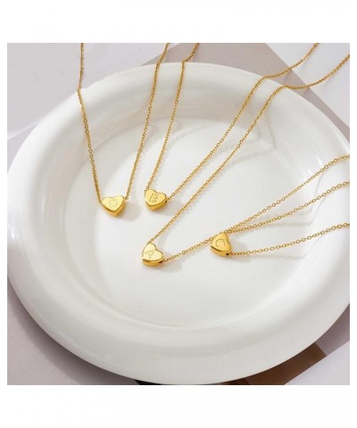 Initial Necklaces For Women,18k Gold Plated Necklace Tiny Initial Necklace Womens Necklaces Cute Necklace Gift X Gold $4.63 N...