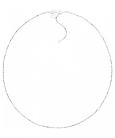 'Popcorn Charm' Chain Necklace in Polished Sterling Silver, 18 18 Inches $20.30 Necklaces