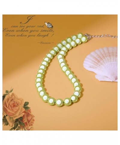 Enchanting Cinderella Choker Necklace - Sparkling Prom Jewelry for Girls Green $7.46 Others