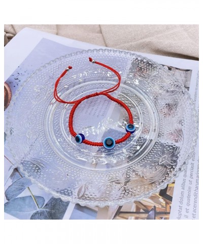 Evil Eye Hamsa Hand Bracelets Adjustable Lucky Amulet Tantric Knots Red String for Family 7.08" to 11 3eyes Medium $5.93 Brac...