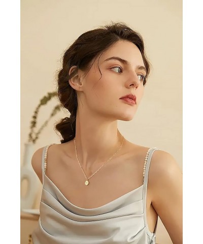 Gold Layered Necklaces for Women Initial Necklaces for Women Paperclip Chain Necklaces 14K Gold Plated Choker Necklace Letter...