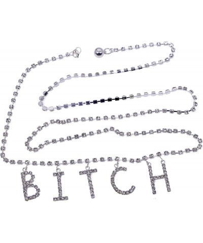 Rhinestone Belly Waist Chain Belt Bitch $13.20 Body Jewelry