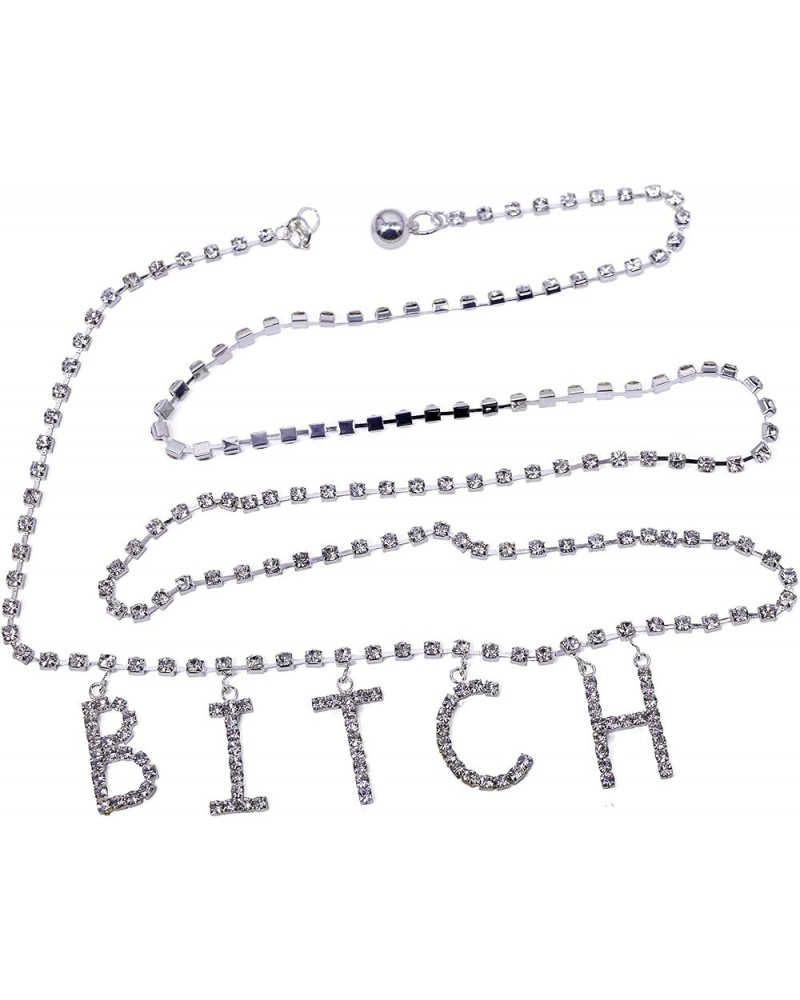 Rhinestone Belly Waist Chain Belt Bitch $13.20 Body Jewelry