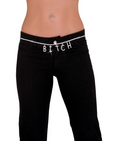 Rhinestone Belly Waist Chain Belt Bitch $13.20 Body Jewelry