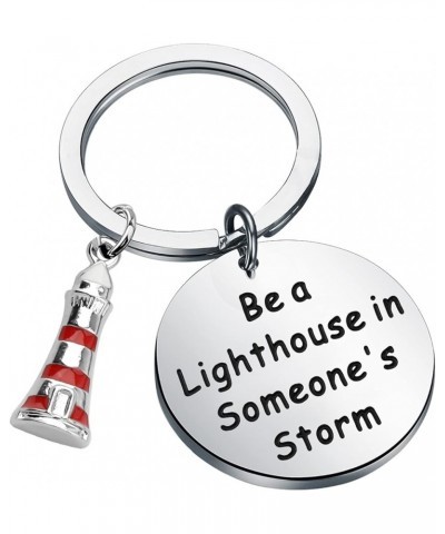 Lighthouse Gift Encouragement Gifts Be a Lighthouse in Someone's Storm Keychain Inspirational Gifts Be a Lighthouse K $8.95 B...