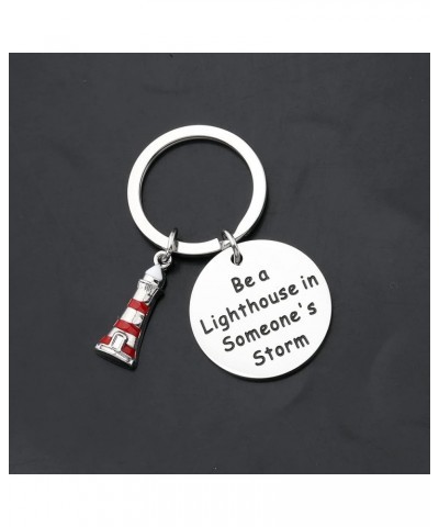 Lighthouse Gift Encouragement Gifts Be a Lighthouse in Someone's Storm Keychain Inspirational Gifts Be a Lighthouse K $8.95 B...