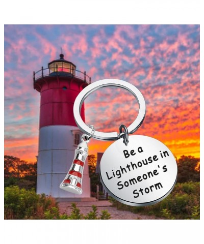 Lighthouse Gift Encouragement Gifts Be a Lighthouse in Someone's Storm Keychain Inspirational Gifts Be a Lighthouse K $8.95 B...