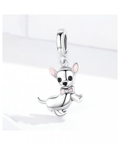 925 Sterling Silver Giraffe Charm Monkey Charm Cow Charm Dog Charm Crab Charm Animal Charm Pet Charm Birthday Charm for Pando...