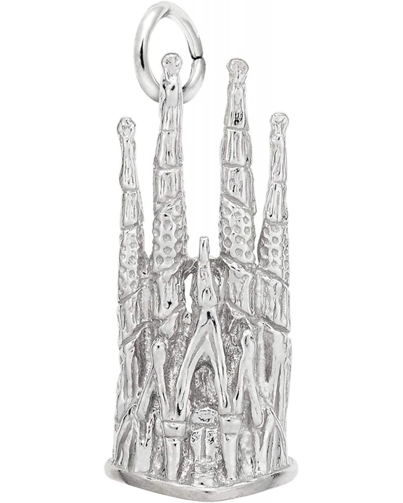 Barcelona Cathedral Charm, Sterling Silver $23.00 Bracelets