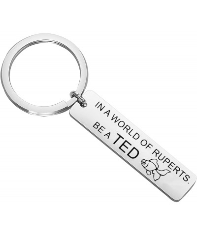 Ted Coach Keychain Lasso Tv Show Fans Gift Soccer Coach Gift Ted Laso Lover Gift Be a Ted $9.53 Necklaces