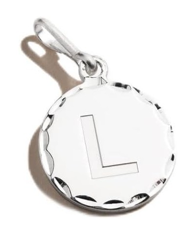 CS20INT12S,Initial Charm, L,Sterling Silver,Silver,L, Add-on Charms $10.09 Bracelets