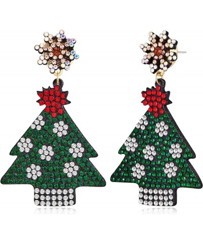 Christmas Earrings for Women | Bow Wreath | Christmas Stockings | Christmas Tree | Santa Claus | Snowflake | deer |colorful l...