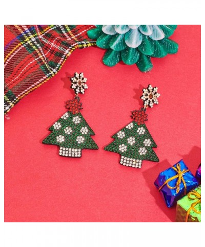 Christmas Earrings for Women | Bow Wreath | Christmas Stockings | Christmas Tree | Santa Claus | Snowflake | deer |colorful l...