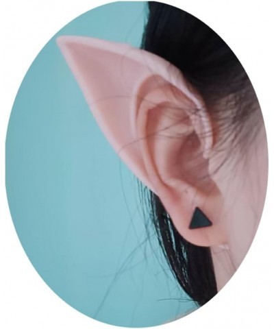 Amity Blight Cosplay Ear + Earrings,Anime Cosplay Elf Ear BlackTriangle Earring Set $12.17 Earrings