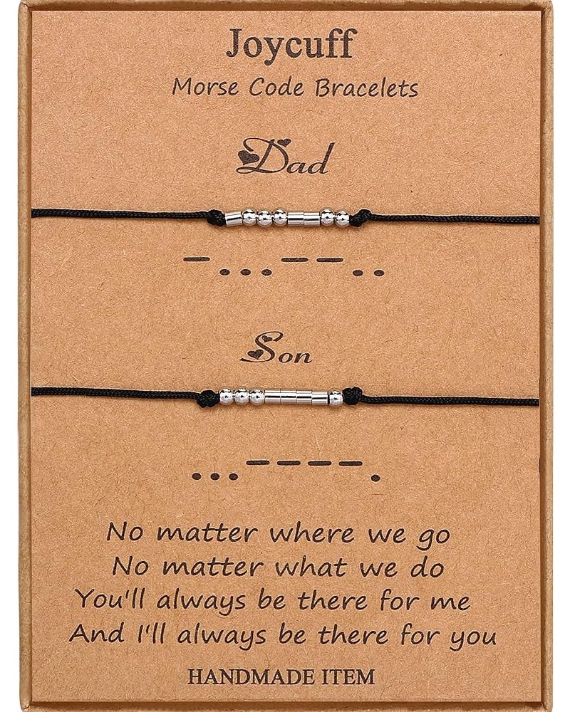 Inspirational Morse Code Bracelets for Women Men Birthday Christmas Gifts for Daughter Mom Dad Sister Aunt Boys Jewelry Encou...