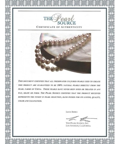 14K Gold 9-10mm AAA Quality Round Pink Freshwater Cultured Pearl Bracelet for Women 8.0 Inches White Gold $115.08 Bracelets