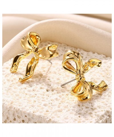 Butterfly Earring Bow Aretes Earrings For Women Girl Cute Bowknot Stud Earrings Simple Minimalist Ear Christmas Party Jewelry...