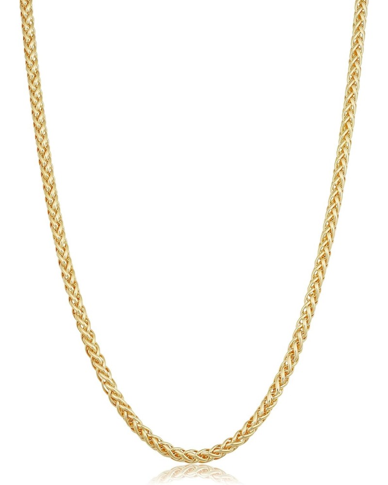 14k Yellow Gold Filled 3.3 mm Franco Chain Necklace for Men and Women (16, 18, 20, 24 or 30 inch) $43.05 Necklaces