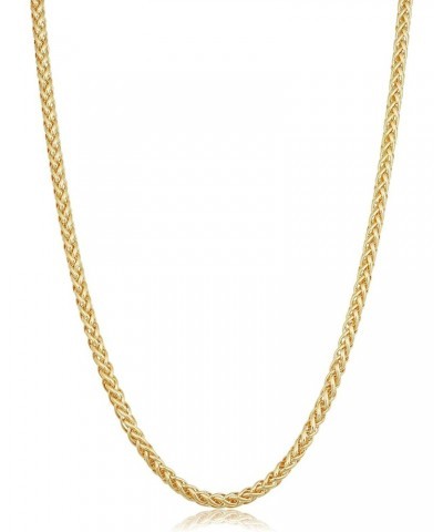 14k Yellow Gold Filled 3.3 mm Franco Chain Necklace for Men and Women (16, 18, 20, 24 or 30 inch) $43.05 Necklaces