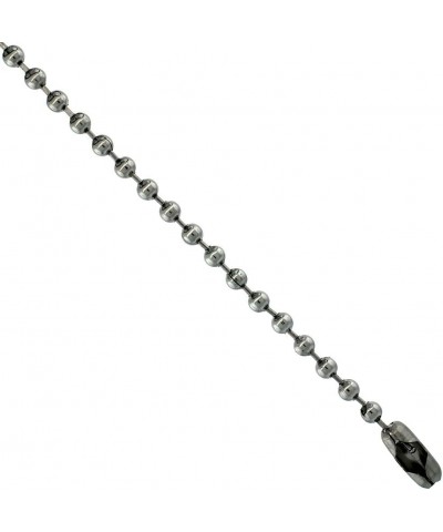 Stainless Steel Bead Ball Chain 3 mm Thick, Necklaces Bracelets & Anklets 20.0 Inches $11.57 Anklets