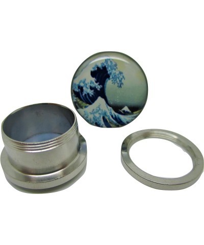 The Great Wave Ear Plugs - Stainless Steel Screw-On Ear Plugs - 7 Sizes *Pair* 9/16" (14mm) $9.15 Body Jewelry