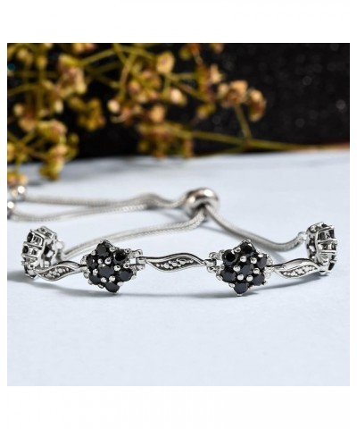 Shop LC Stainless Steel Bolo Bangle Bracelet Women Birthday Gifts for Women Black $17.39 Bracelets