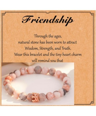 Best Friend Bracelet Friendship Bracelet Natural Stone Bracelet Beaded Bracelet Sometimes You Forget That You're Awesome Brac...