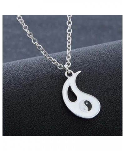 Best Friend Necklaces for 2 Matching Yin Yang Adjustable Chain Bracelet for Bff Friendship Relationship Boyfriend Girlfriend ...