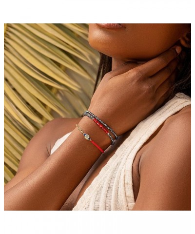 Women's Gorgeous Adjustable Drawstring Closure Red String Bracelet Handmade with Love in Bali Positive Outcome $23.22 Bracelets