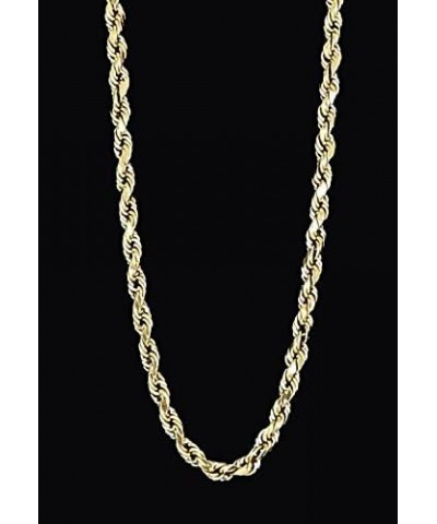 Real Solid 14k 16" to 26", 3.0mm $424.71 Necklaces