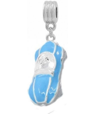 Car Dangle Charm For Snake Chain Bracelets Blue $8.99 Bracelets